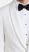 Snow White Dinner Jacket 100% Poly - Cheap Priced Blazer Jacket For Men Online1 Button Shawl Collar