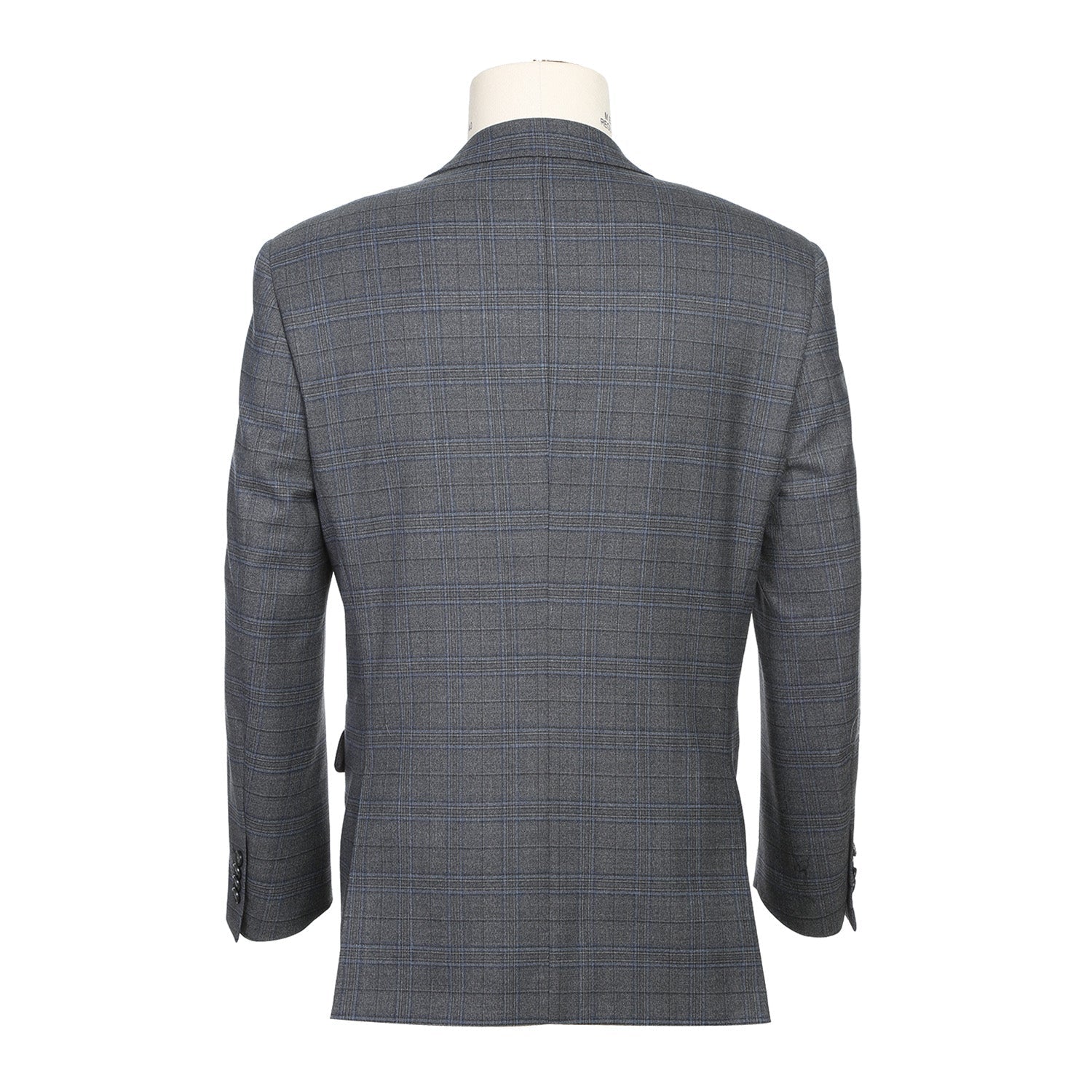 564-7 Men's Classic Fit Wool Blend Stretch Suits - Image 2