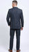 Men’s Dark Denim Blue Fabric Suit – Classic Three Piece Denim Suit for Wedding, Party and Formal Events