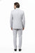 Men’s Very Light Gray Three-Piece  Wedding Suit 2 Buttons Modern or Slim Fit  Ash Bone Color Steel Grey