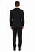 Tiglio Brand 100% Wool Super 150s Italian fabric Men’s Classic Black Double-Breasted Tuxedo with Satin Peak Lapel – Formal Wedding & Gala Suit Set