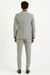 Men’s 3-Piece Light Grey Pinstripe Suit with Vest – Classic Business, Wedding, and Formal Attire
