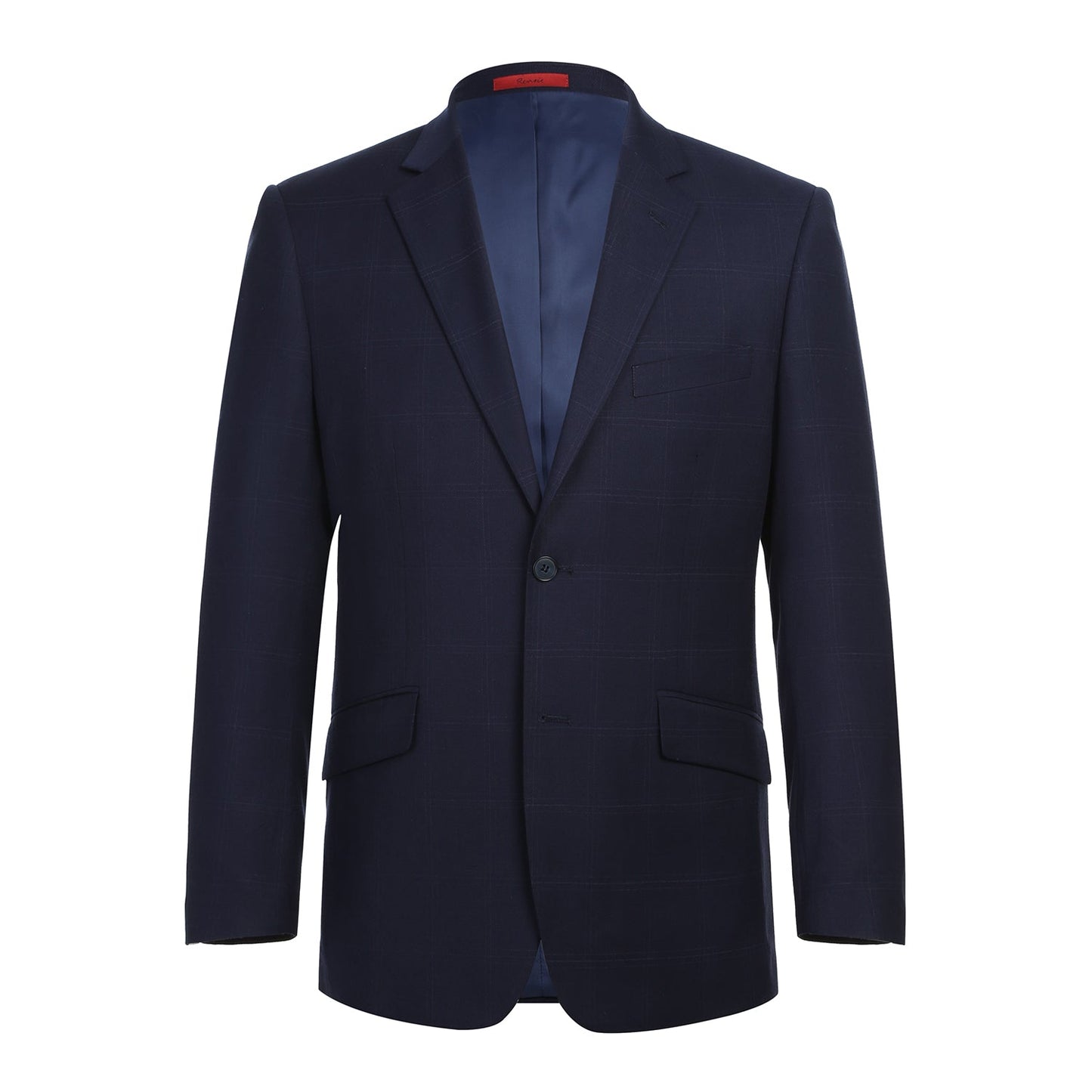 293-29 Men's Slim Fit Checked Suits - Image 2