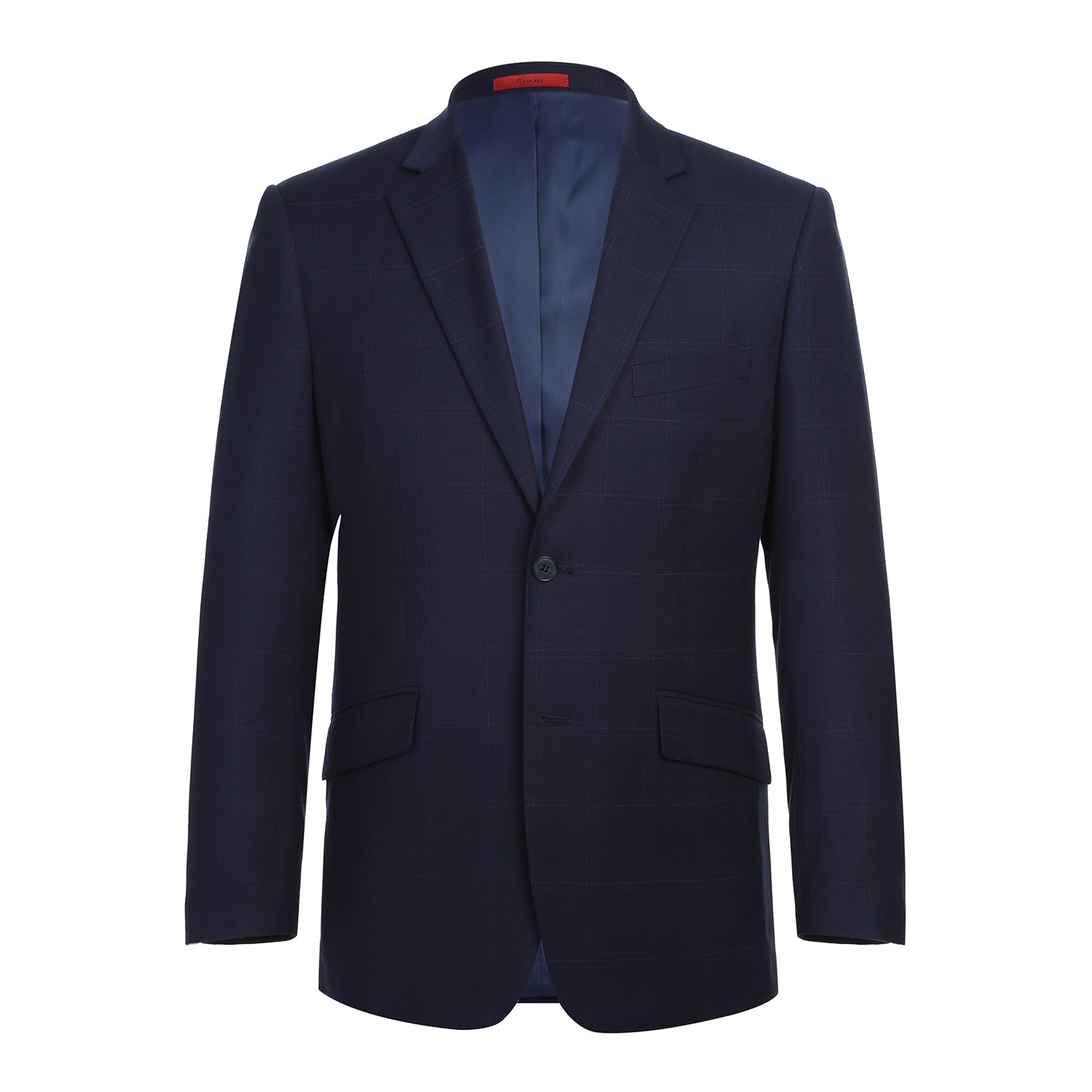 293-29 Men's Slim Fit Checked Suits - Image 2