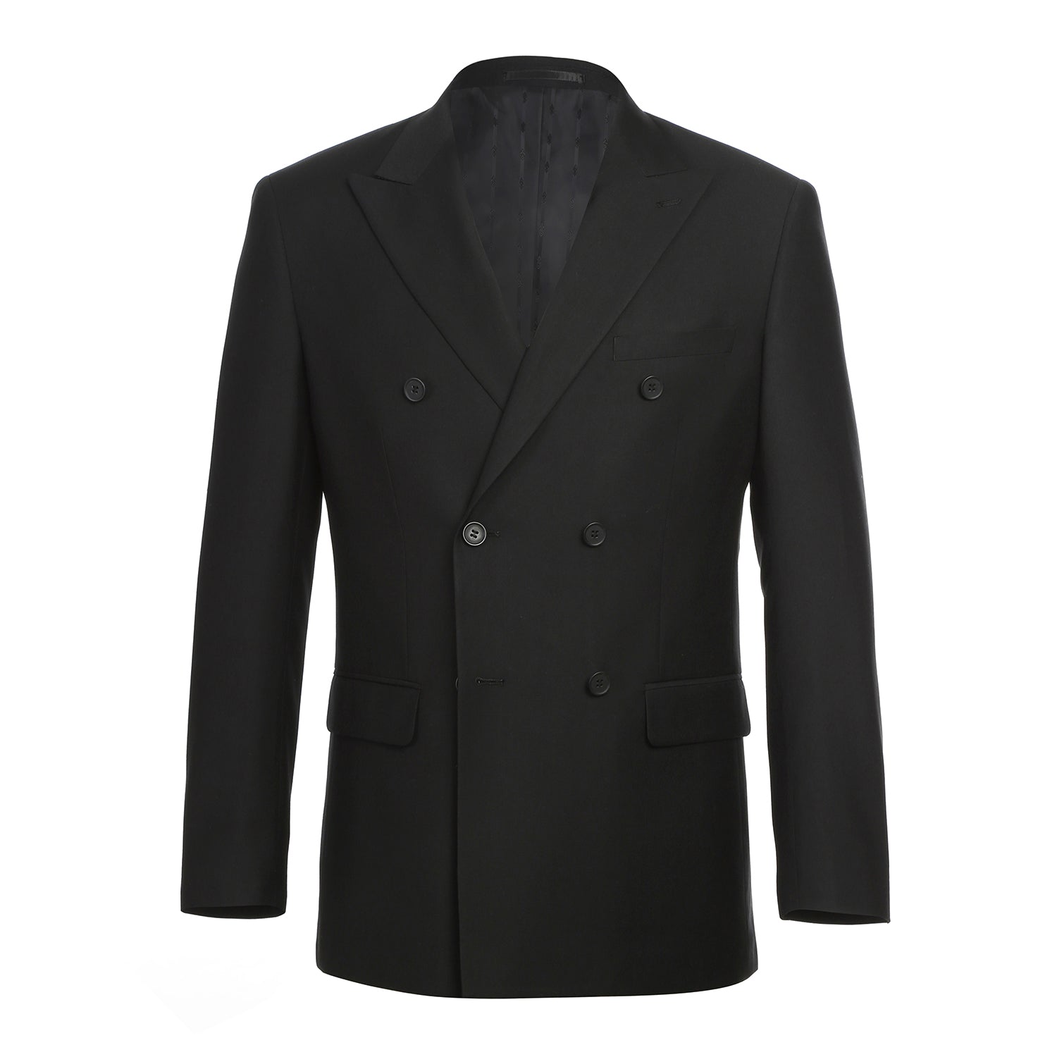 201-1 Men's Double-Breasted Peak Lapel Slim Fit Suit - Image 2