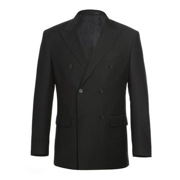 201-1 Men's Double-Breasted Peak Lapel Slim Fit Suit - Image 2
