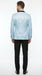 Men’s Baby Blue Tuxedo Blazer with Black Lapel – Formal Dinner Jacket for Wedding, Prom and Evening Events  in Sky Light Blue Color