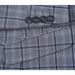 293-20 Men's Slim Fit Stretch Checked Suits