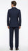 Men's Navy Blue Double Breasted Pinstripe Suit – Modern Fit By rossiman