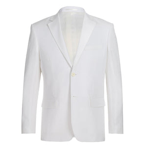 611-2 Men's New Slim Fit Checked Linen Suits - Image 2