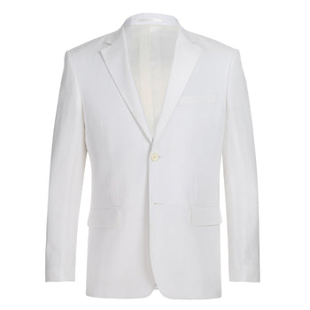 611-2 Men's New Slim Fit Checked Linen Suits - Image 2