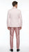 Men's Light Pink 3 Piece Tuxedo Suit Set | Shawl Lapel Formal Wedding Prom Dinner Suit in Rose Gold Color