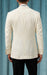 Mens Ivory Dinner Jacket  - Cream Wedding Tuxedo Jacket in Off White Blazer Shawl Collar Double breasted
