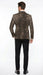 Men’s Leopard Print Blazer – Slim Fit Statement Jacket for Evening, Party, and Fashion Wear