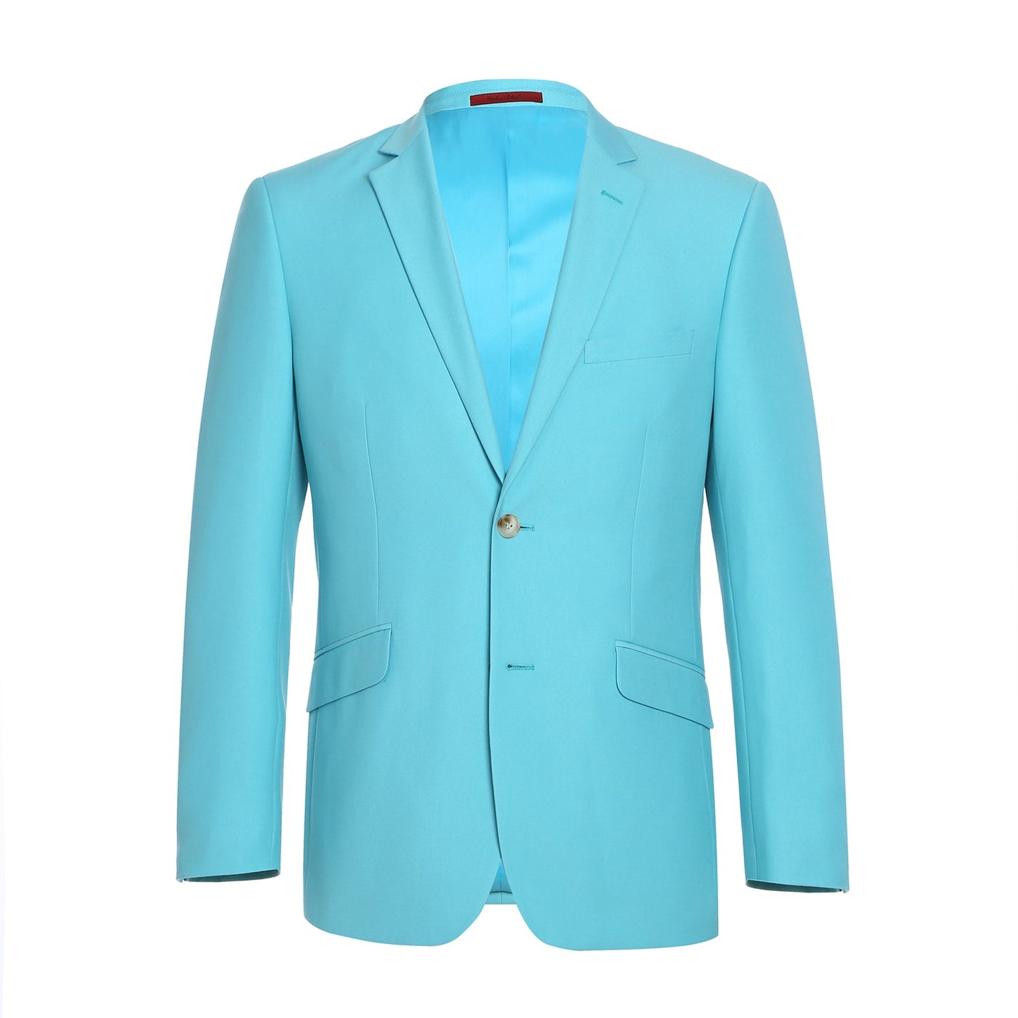 201-59 Men's 2-Piece Slim Fit Single Breasted Notch Lapel Suit - Image 2