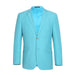201-59 Men's 2-Piece Slim Fit Single Breasted Notch Lapel Suit