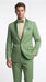 Mens Sage Green Wedding Tuxedo, Shawl Lapel Formal Groom Prom Tuxedo Suit
