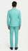 Men’s Turquoise 2 Piece Suit with Jacket and Pants, Formal Wedding Suit for Prom, Parties, Summer Events, and Special Occasions