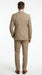 Big And Tall Men's Plus Size Men's Suits For Big Guys Beige