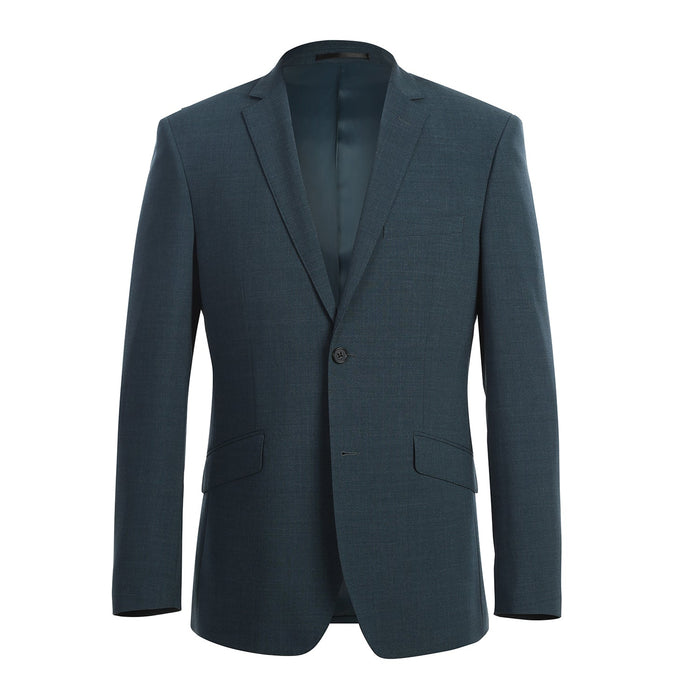 566-5 Men's Slim Fit Wool Suits - Image 2