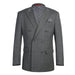 293-44 Men's Double-Breasted New Slim Fit Suits