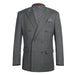 293-44 Men's Double-Breasted New Slim Fit Suits