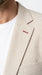 Men’s Beige Seersucker Summer Blazer, Lightweight Striped Sport Coat for Weddings, Parties, Beach Events in Tan Color