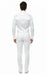 Men’s White Satin Dress Shirt – Classic Long Sleeve Formal Shirt for Weddings, Parties, and Business Wear