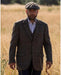 Walker and Hawkes Harris Tweed Blakemore Blazer for Men - Hand-Woven Wool Tweed Jacket with Polyester Lining, Regular Fit