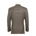 563-12 Men's Slim Fit Wool Checked Suits