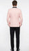 Men’s Blush Pink Tuxedo Suit Set with Black Shawl Lapel – 3 Piece Formal Wedding and Party Prom Vest + Black Pants