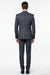 Men’s Navy and Tan Windowpane Double-Breasted Suit | Classic 2-Piece Plaid Dress Suit, Business, and Formal Events By Rossiman