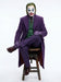 Men’s Purple Overcoat Joker Folie à Deux Arthur Fleck Inspired Long Coat – Classic Costume Trench Coat, Stylish Winter Party Wear Jacket