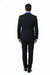 Men’s Black Tuxedo with Royal Blue Shawl Lapel | Modern Formal Dinner Jacket Suit + Pants for Weddings, Proms
