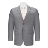 Mens Vested Light Grey Slim Fit Suit