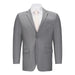 Mens Vested Light Grey Slim Fit Suit
