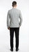 Men’s Light Grey Slim Fit Blazer Sport Coat with Black Pants | Premium Formal and Smart Casual Outfit