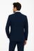 High-Quality 2 Button Dark Navy Blue Suit For Men  Side Vented Suit Wide Leg 22 Inch Pleated Pants Jacket