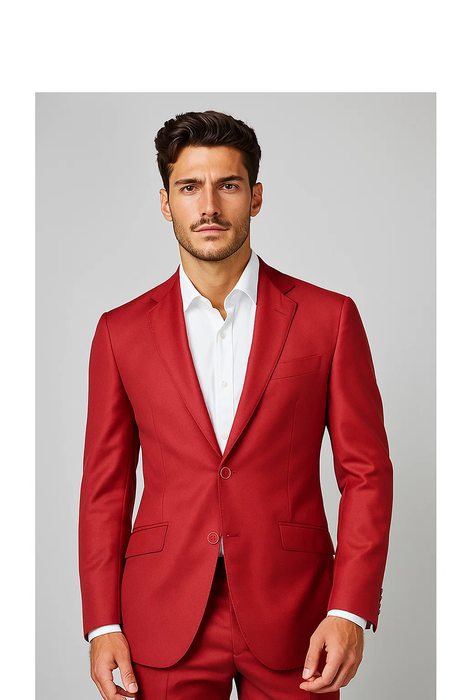 2 Button Dark Red Men's Cheap Priced Designer Fashion Dress Casual Blazer For Men On Sale Cheap Priced Blazer Jacket For Men