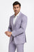 2 Button Men's Lilac Suit