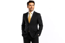 Men's Cheap Priced discounted 2 Button Tonal Stripe ~ Pinstripe Dress Cheap Priced Business Suits Clearance Sale with Flat Front Pants Black Available in 3 Buttons Style Regular Classic Cut Cheap Suits For Men