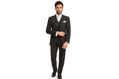 Available In 2 Or 3 Buttons Style Regular Classic Cut Vested Side Vent 5 Colors Men'S Cheap Priced Business Suits Clearance Sale - Image 2