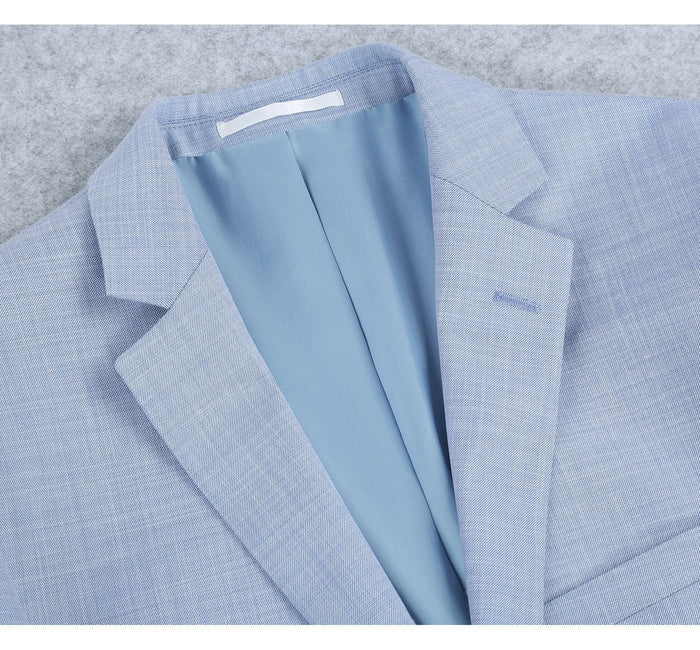 Renoi Designer Suit 203-9 Men's 2-Piece Slim Fit Single Breasted Notch Lapel Suit