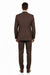 Men’s Brown Pinstripe 3-Piece Suits – Classic Business and Formal Wear with Vest
