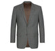 292-2 Men's Two Piece Classic Fit Windowpane Check Dress Suit