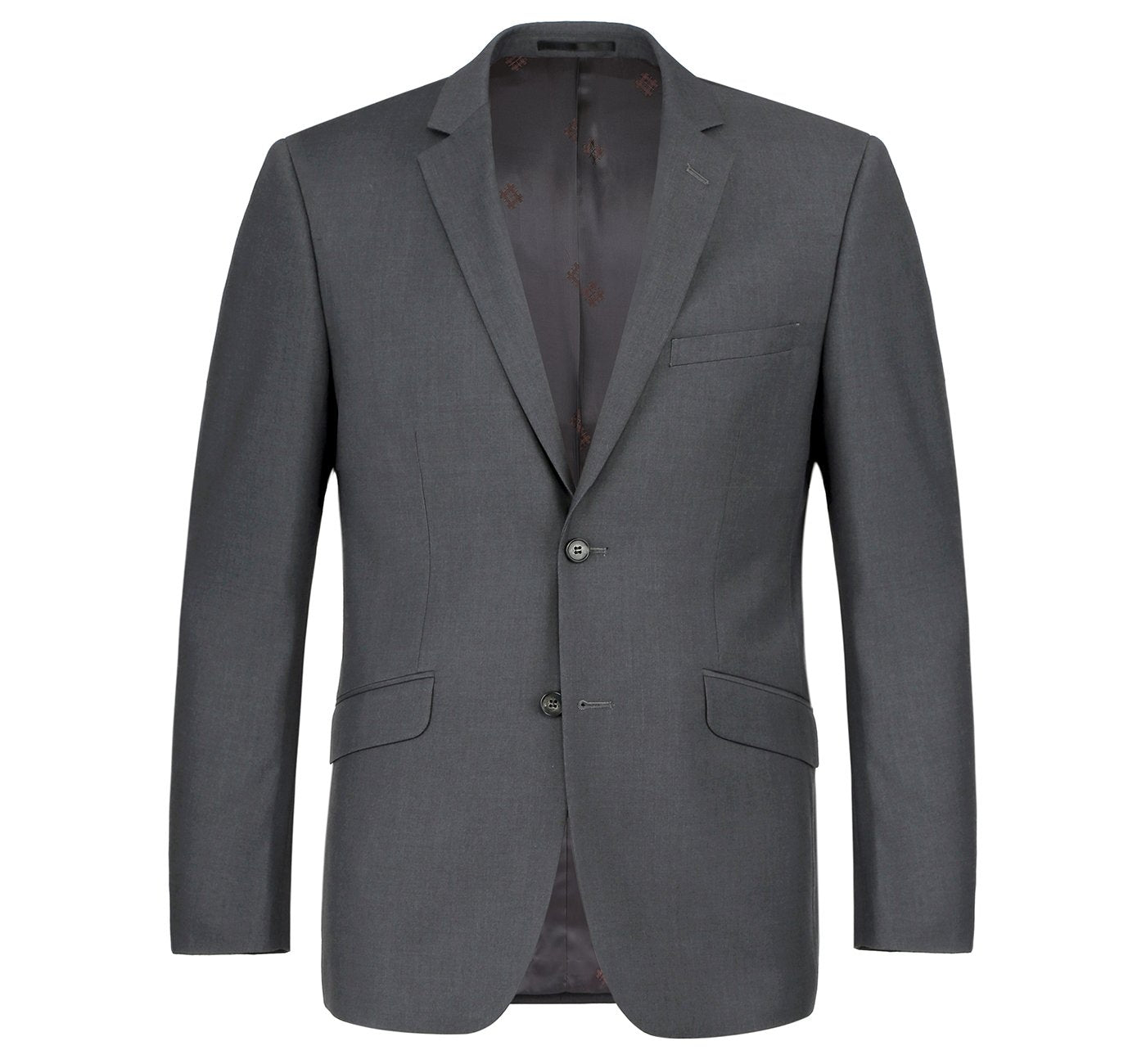 201-4 Men's 2-Piece Single Breasted Notch Lapel Suit - Image 2