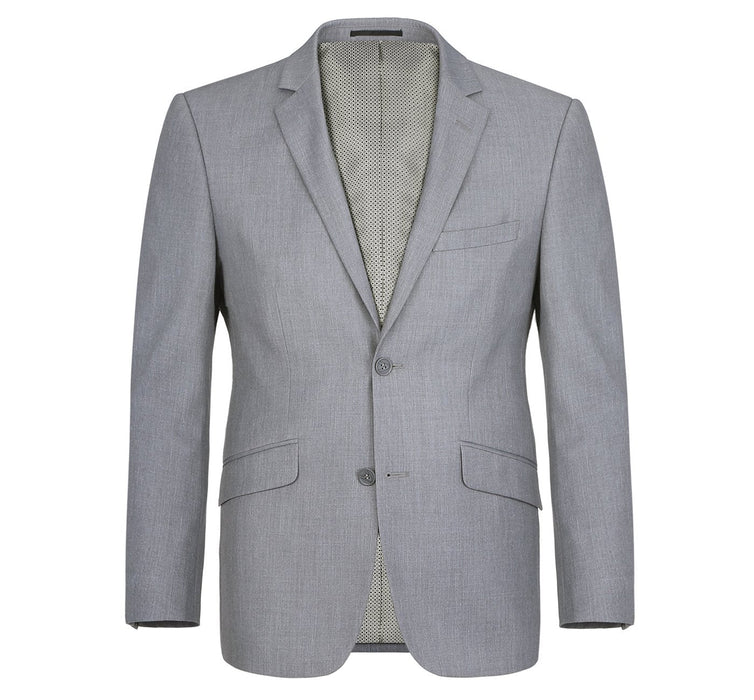 2110-2 Men's Slim Fit Solid Stretch 2-Piece Suit