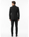 Mens Classic Black Designer Blazer with Beaded Lapel – Elegant Formal and Party Wear Dinner Jacket For Groom