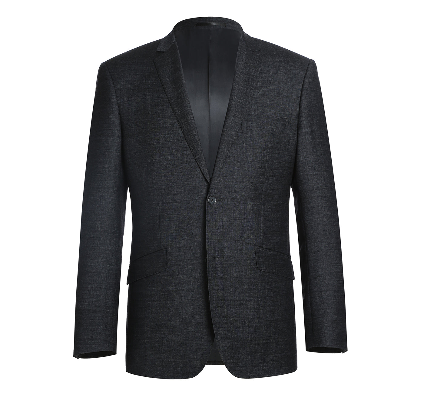 558-2 Men's Two Piece Slim Fit Wool Blend Suit - Image 2