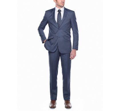 203-19 Men's 2-Piece Slim Fit Single Breasted Notch Lapel Suit - Image 2